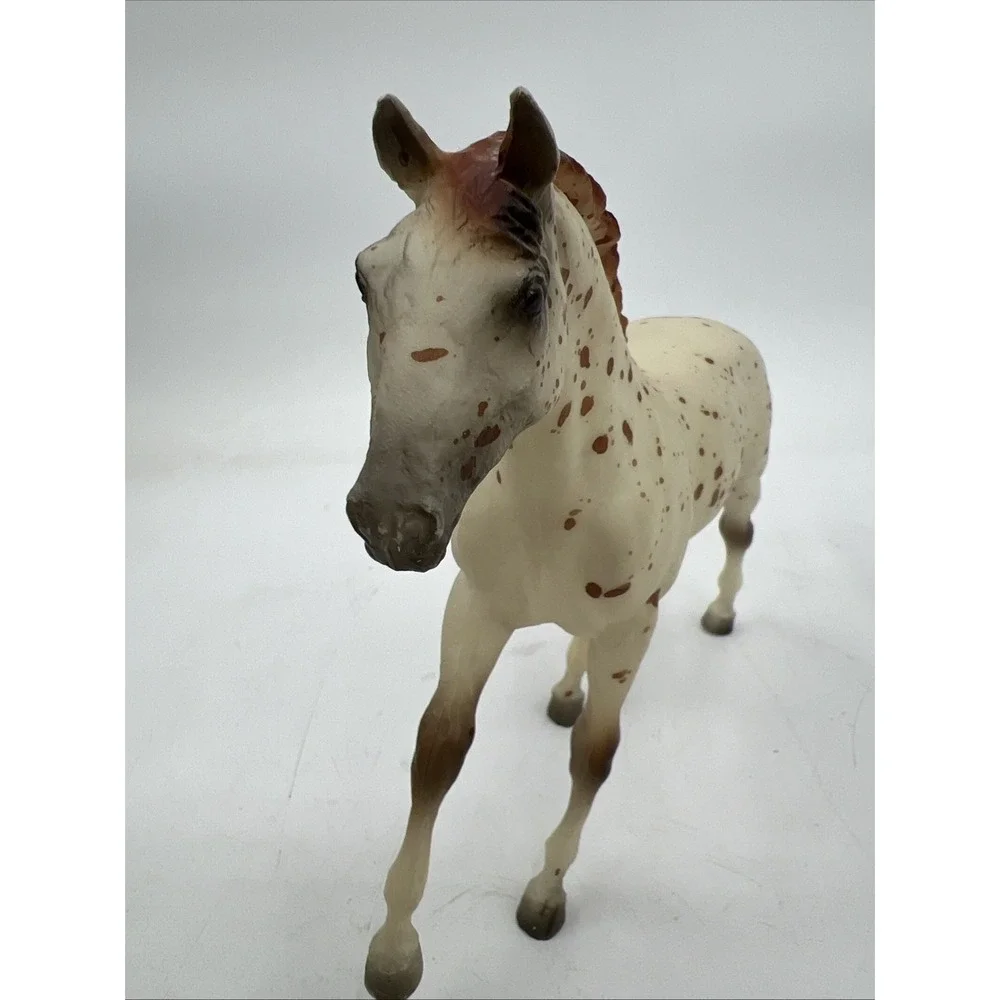 Breyer Stablemates Scrambling Foal Brown Leopard Appaloosa Horse Mold 5613